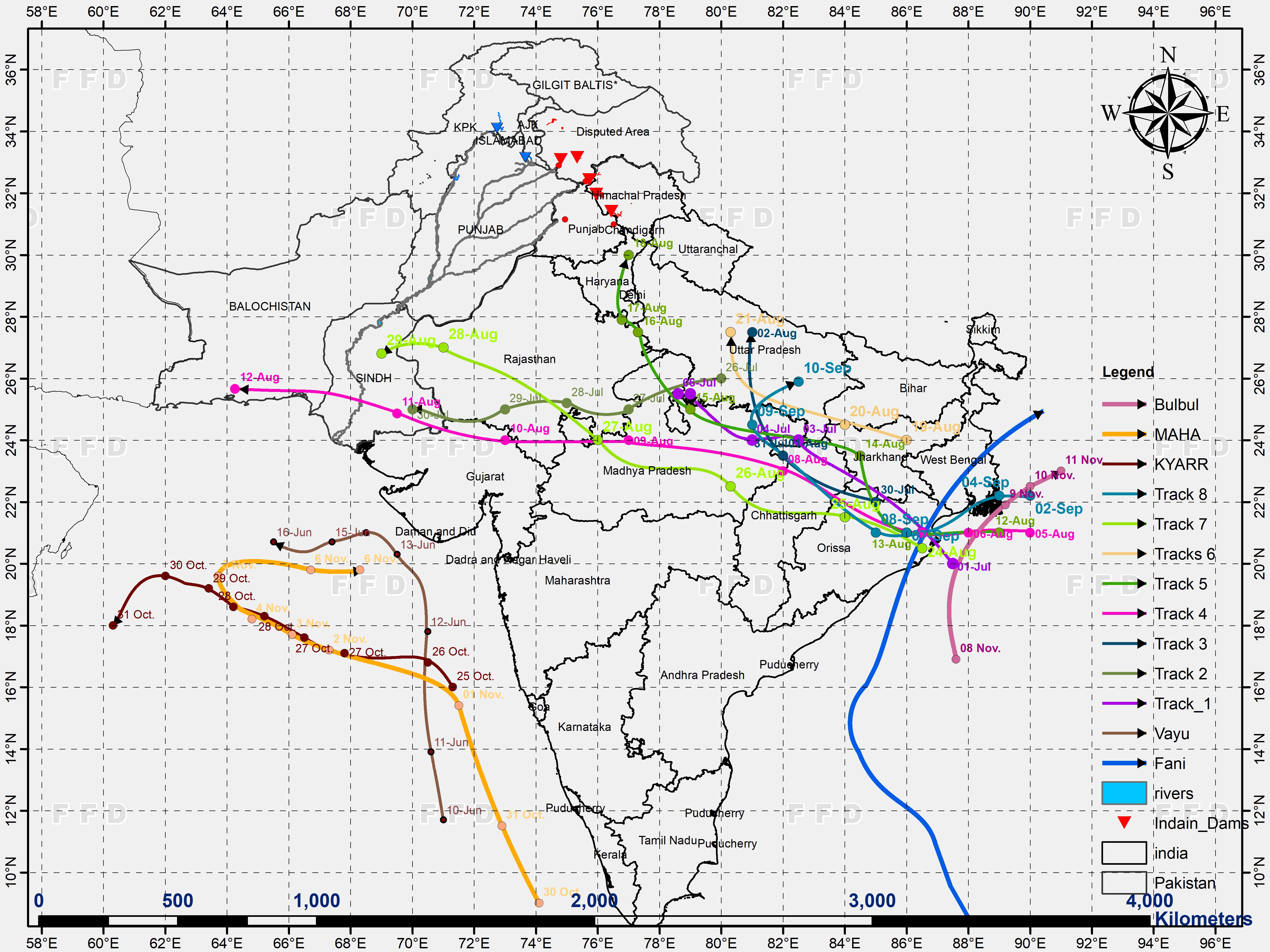 Flood Tracks Season 2019